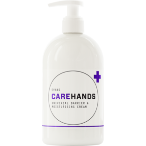 Evans Vanodine International Evans Carehands - Moisturising Barrier Cream 500ml Evans Vanodine International Evans Carehands - Moisturising Barrier Cream 500ml