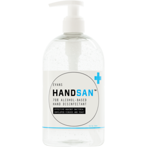 Evans Vanodine International Evans Handsan™ 500ml - Alcohol Sanitiser Gel Evans Vanodine International Evans Handsan™ 500ml - Alcohol Sanitiser Gel