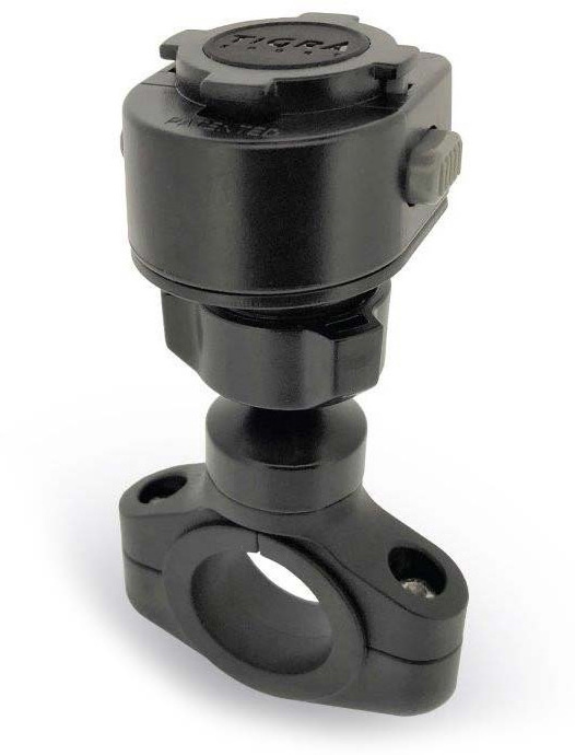 Powered Yoke 10 Motorcycle Nut Mount with TiGRA MountCase for Samsung Galaxy S20 (sku 54439) main image 1