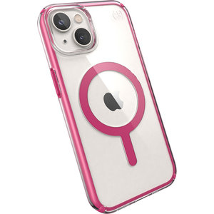 Speck Presidio Perfect Clear Geo + MS Apple iPhone 14 Clear/Digital Pink