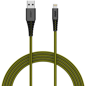 SoSkild Charging Cable Ultimate USB-A to Lightning 1.5m Black/Yellow