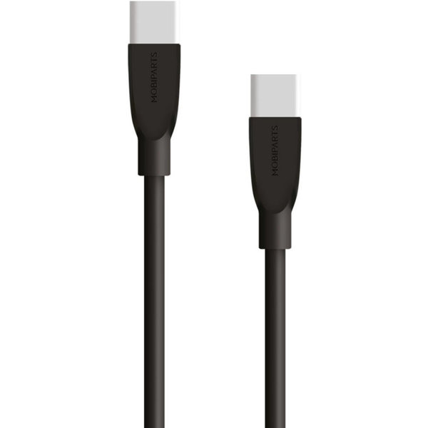 Mobiparts Mobiparts USB-C to USB-C Cable 3A/60W 1m Black