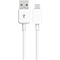 Mobiparts Mobiparts USB-C to USB Cable 2.4A 25 cm White (Bulk)
