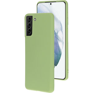 Mobiparts Silicone Cover Samsung Galaxy S21 Plus Pistache Green