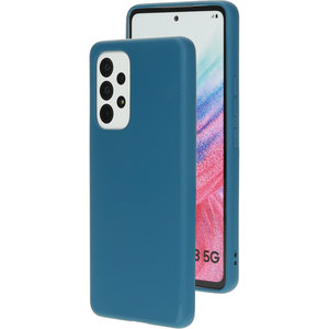 Mobiparts Silicone Cover Samsung Galaxy A53 (2022) Blueberry Blue