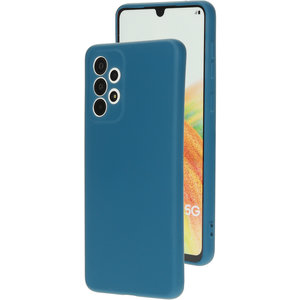 Mobiparts Silicone Cover Samsung Galaxy A33 5G (2022) Blueberry Blue