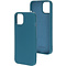 Mobiparts Mobiparts Silicone Cover Apple iPhone 14 Blueberry Blue