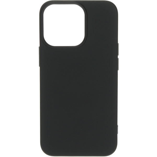 Mobiparts Mobiparts Silicone Cover Apple iPhone 13 Pro Black
