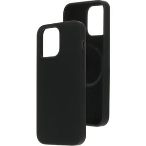 Mobiparts Silicone  Cover Apple iPhone 14 Pro Max Black (Magsafe Compatible)