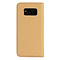 Mobiparts Mobiparts Saffiano Wallet Case Samsung Galaxy S8 Gold