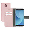 Mobiparts Mobiparts Saffiano Wallet Case Samsung Galaxy J7 (2017) Pink