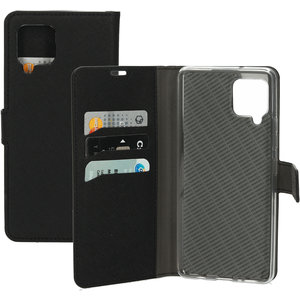 Mobiparts Saffiano Wallet Case Samsung Galaxy A42 (2020) Black