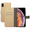 Mobiparts Mobiparts Saffiano Wallet Case Apple iPhone XS Max Gold