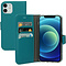 Mobiparts Mobiparts Saffiano Wallet Case Apple iPhone 12/12 Pro Turquoise