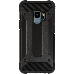 Mobiparts Rugged Shield Case Samsung Galaxy S9 Black (Bulk)