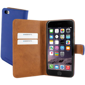 Mobiparts Premium Wallet Case Apple iPhone 6/6S Blue