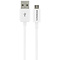 Mobiparts Mobiparts Micro USB to USB Cable 2.4A 3m White (Bulk)