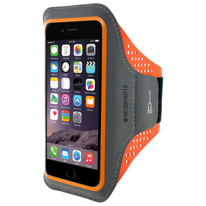 Mobiparts Comfort Fit Sport Armband Apple iPhone 6 Plus/6S Plus/7 Plus/8 Plus Neon Orange