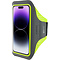 Mobiparts Mobiparts Comfort Fit Sport Armband Apple iPhone 14 Pro Neon Green