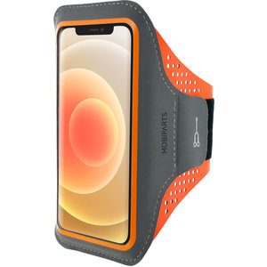 Mobiparts Comfort Fit Sport Armband Apple iPhone 12/12 Pro Neon Orange