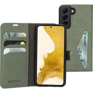 Mobiparts Classic Wallet Case Samsung Galaxy S22 Stone Green