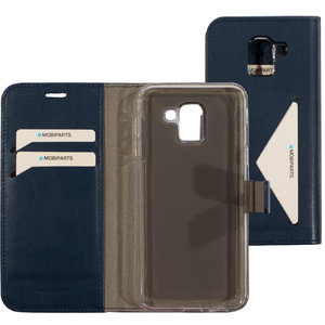 Mobiparts Classic Wallet Case Samsung Galaxy J6 (2018) Blue