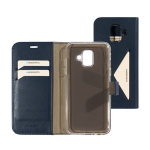 Mobiparts Classic Wallet Case Samsung Galaxy A6 (2018) Blue