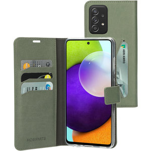 Mobiparts Classic Wallet Case Samsung Galaxy A52 4G/5G/A52s 5G (2021) Stone Green