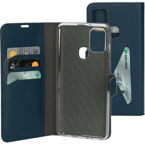 Mobiparts Classic Wallet Case Samsung Galaxy A21s (2020) Blue