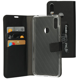 Mobiparts Classic Wallet Case Huawei Y7 (2019) Black