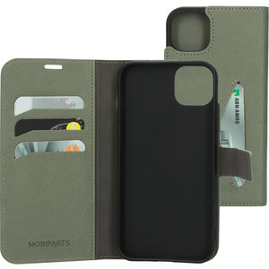 Mobiparts Classic Wallet Case Apple iPhone 14 Plus Stone Green