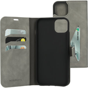 Mobiparts Classic Wallet Case Apple iPhone 14 Plus Granite Grey