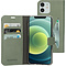 Mobiparts Mobiparts Classic Wallet Case Apple iPhone 12/12 Pro Stone Green