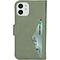 Mobiparts Mobiparts Classic Wallet Case Apple iPhone 12 Mini Stone Green