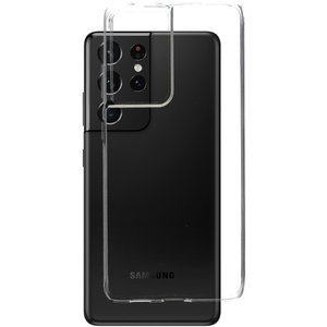 Mobiparts Classic TPU Case Samsung Galaxy S21 Ultra Transparent