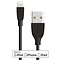 Mobiparts Mobiparts Apple Lightning to USB Cable 2A 50 cm Black