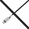 Cygnett Cygnett Armoured Braided USB-C to USB-C Cable 10cm Black