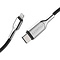 Cygnett Cygnett Armoured Braided Lightning to USB-C Cable 2m Black