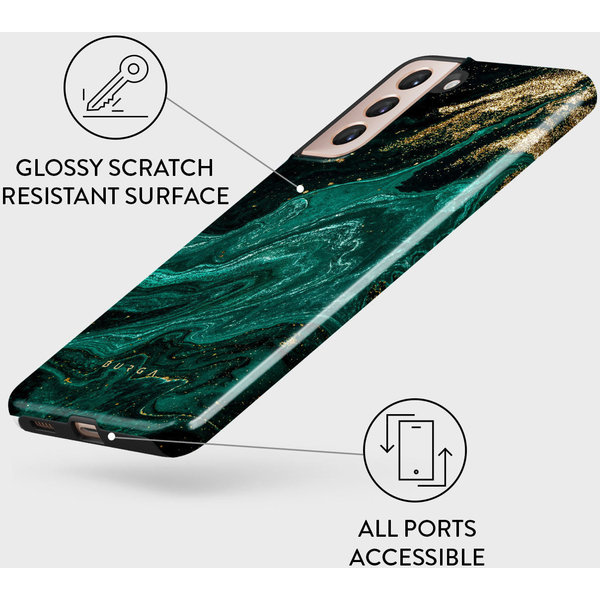 Burga Burga Tough Case Samsung Galaxy S22 Plus Emerald Pool