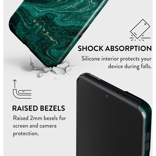 Burga Burga Tough Case Samsung Galaxy S22 Plus Emerald Pool