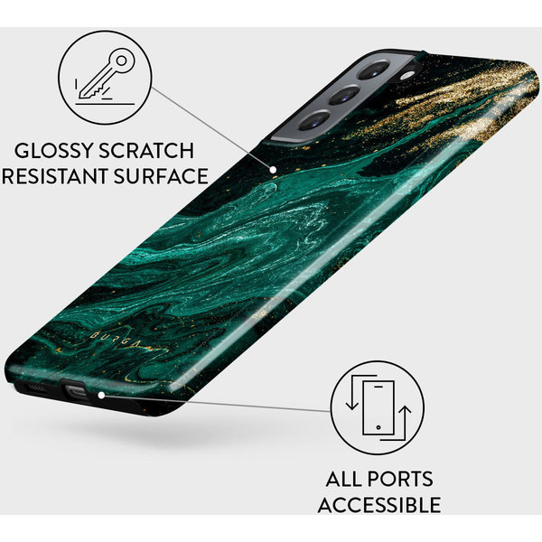 Burga Burga Tough Case Samsung Galaxy S22 Emerald Pool