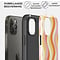 Burga Burga Tough Case Apple iPhone 12/12 Pro Flower Power