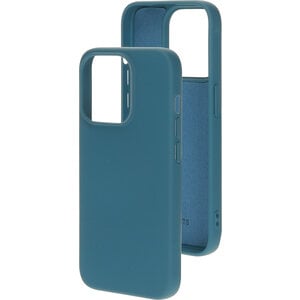 Mobiparts Silicone Cover Apple iPhone 15 Pro Blueberry Blue