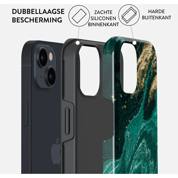 Burga Burga Tough Case Apple iPhone 15 Plus - Emerald Pool