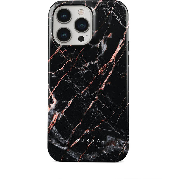 Burga Burga Tough Case Apple iPhone 15 Pro - Rose Gold Marble