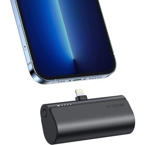 Veger Plugon iPhone-Powerbank: 5000mAh capaciteit, ingebouwde connector