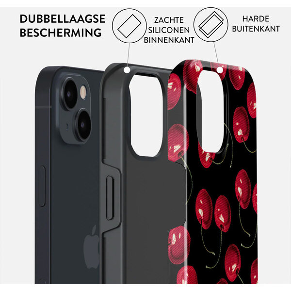 Burga Burga Tough Case Apple iPhone 14  - Cherrybomb