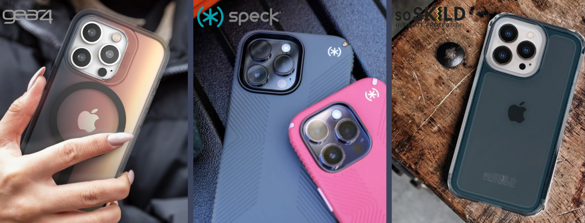 Top 3 Beschermhelden van je Smartphone: Ontdek SoSkild, Speck en Gear4 Hoesjes