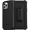 Otterbox OtterBox Defender Rugged Carrying Case (Holster) Apple iPhone 12/12 Pro Black