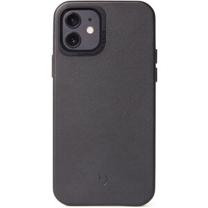 Decoded Leather Back Cover Apple iPhone 12 Mini Black